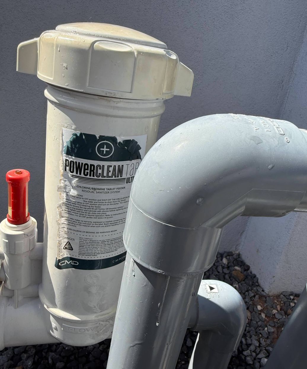 chlorine tablet feeder and salt system equipment